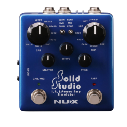 Nux Solid Studio IR Amp Simulator NSS-5 Verdugo Series Pedalino per Ch