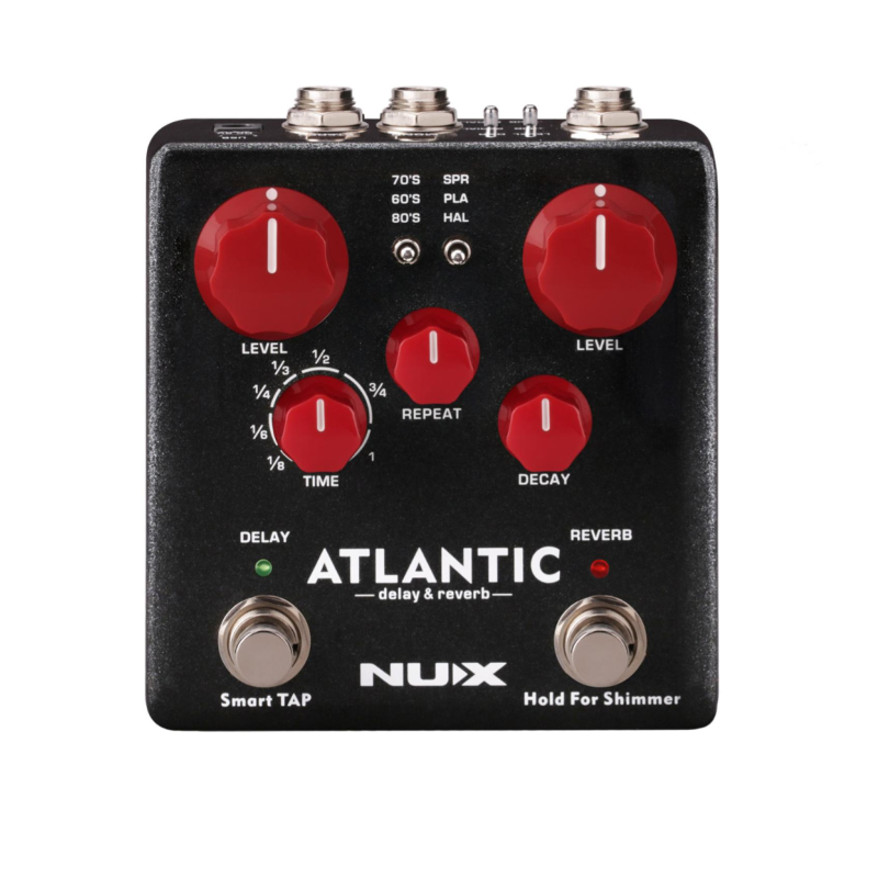 Nux Atlantic NDR-5 Delay & Reverb Pedalino per Chitarra - Verdugo Seri