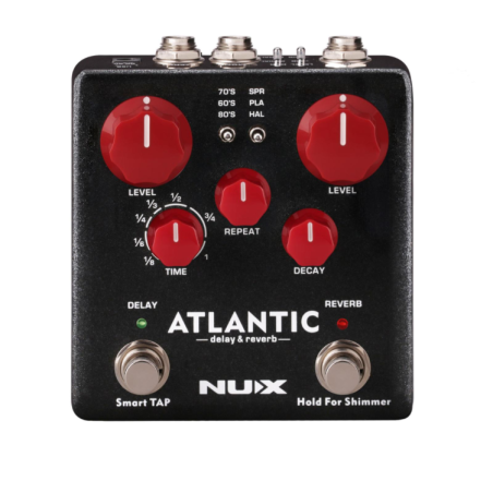 Nux Atlantic NDR-5 Delay & Reverb Pedalino per Chitarra - Verdugo Seri