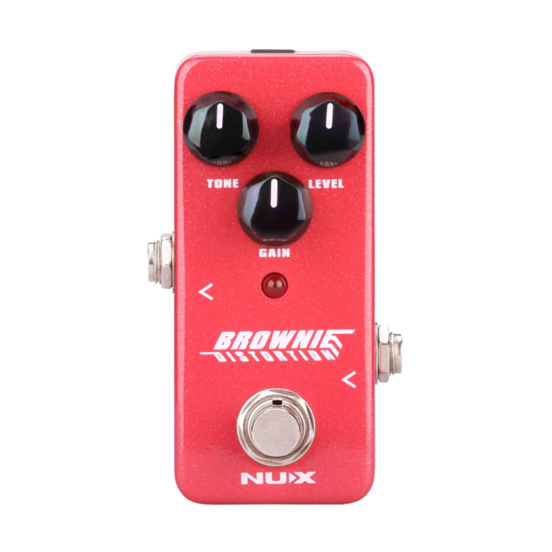 Nux Brownie NDS2 Mini Core Distortion Pedalino per Chitarra Distorsore