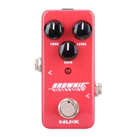 Nux Brownie NDS2 Mini Core Distortion Pedalino per Chitarra Distorsore