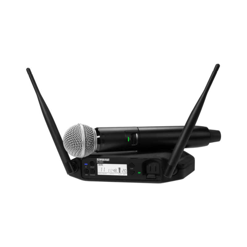 Shure GLXD24+ SM58 Sistema Wireless Microfono Per Canto | Idea Music S