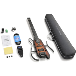 Donner Hush-X NT Classic Sunburst Chitarra Elettrica Portatile | Idea 