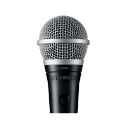 Shure PGA48-XLR Microfono Dinamico Cardiode per Voce | Idea Music Stor