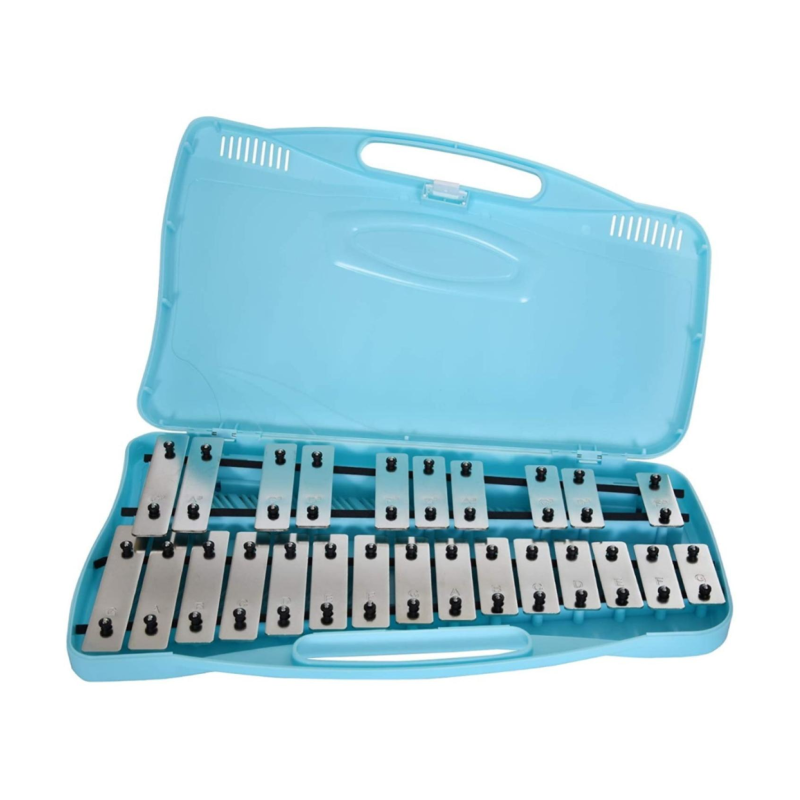 Soundsation AG-25N2 Metallofono 25 Note Argento Con Custodia Rigida | 