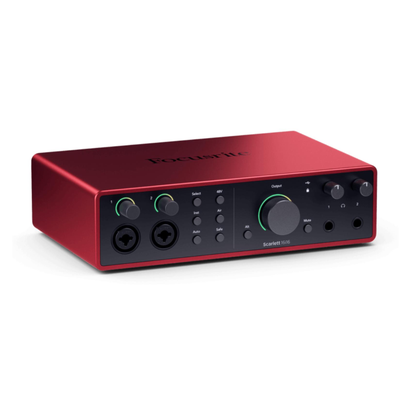Focusrite 16i16 4th Interfaccia Audio USB Scarlett | Idea Music Store