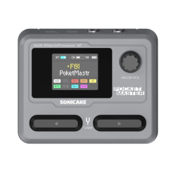 Sonicake Pocket Master Grigio Pedaliera Multieffetto per Chitarra| Ide