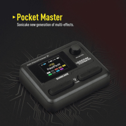 Sonicake Pocket Master Grigio Pedaliera Multieffetto per Chitarra| Ide