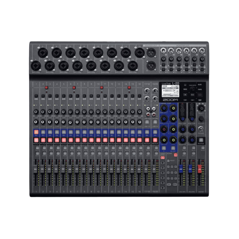Zoom L-20 Mixer Digitale 20 Canali | Idea Music Store