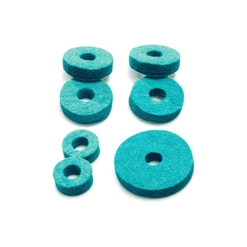 Dixon PAWS-QBPK1 Set Completo Feltrini Quetzal Blue | Idea Music Store