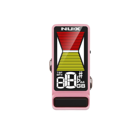 Nux NTU-3 Flow Tune MKII Accordatore Pedalino per Chitarra Rosa | Idea