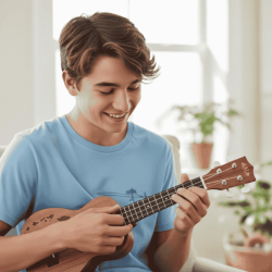 Kala KA-15S Ukulele in Mogano Satinato Soprano | Idea Music Store