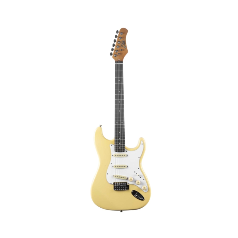 Eko ST-300 Guitars Chitarra Elettrica Cream Strato | Idea Music Store