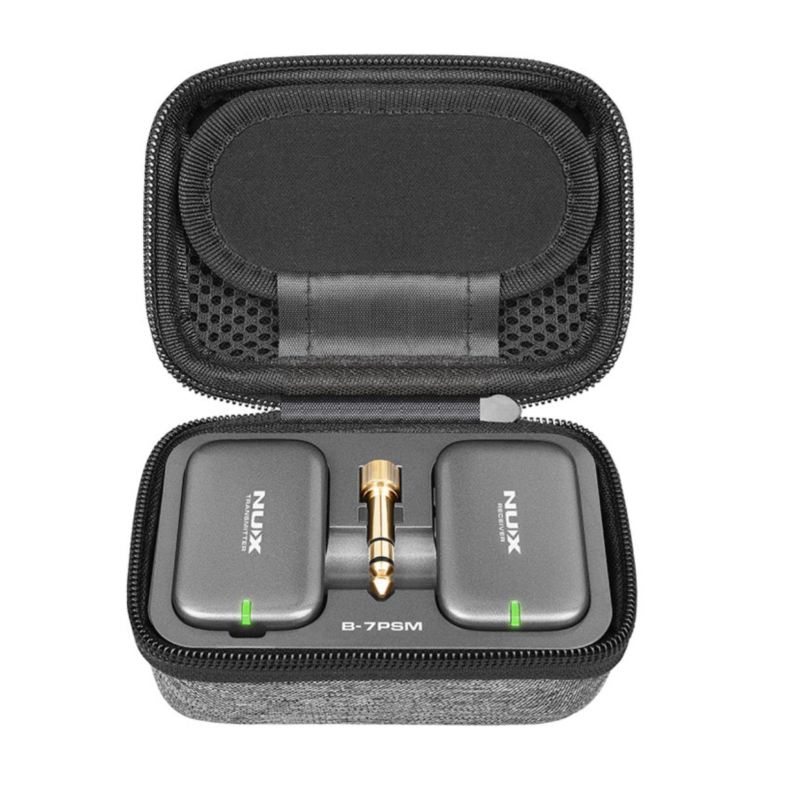 Nux B-7PSM Cuffie Sistema Wireless di monitoraggio In-Ear 5,8 Ghz| Ide