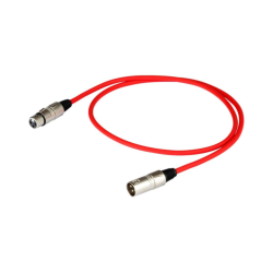 Proel BULK250LU5RD Cavo Bulk Spina Presa XLR 3P Rosso 5 mt | Idea Musi