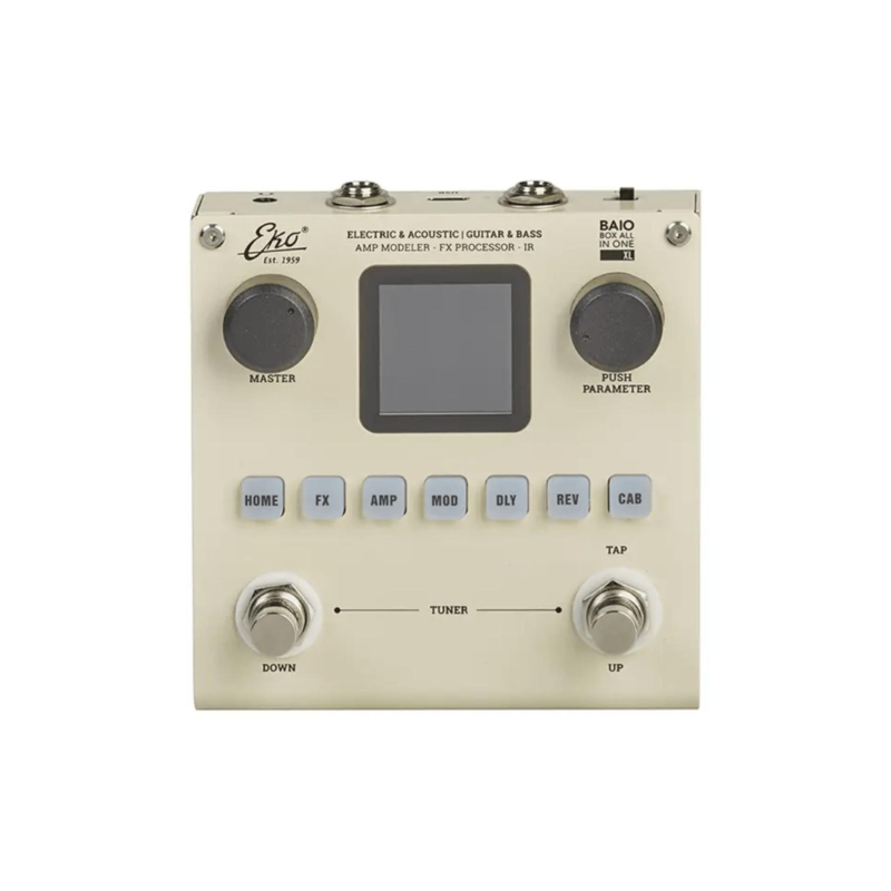 Eko Baio XL Pedalino Multieffetto per Chitarra Box all in One | Idea M