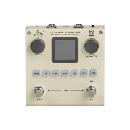Eko Baio XL Pedalino Multieffetto per Chitarra Box all in One | Idea M