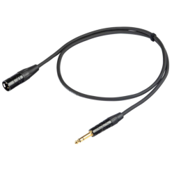 Proel CHL230LU5 Cavo Connettori REAN Jack Stereo XLR 3P 5 mt | Idea Mu