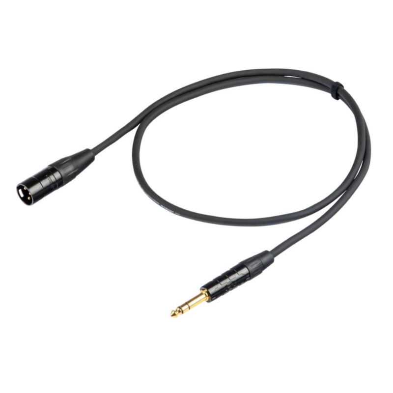 Proel CHL230LU5 Cavo Connettori REAN Jack Stereo XLR 3P 5 mt | Idea Mu