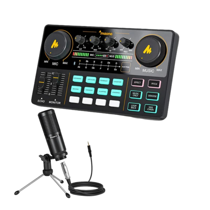 Maono AU-AM200-S1 Kit Portatile per Live Streaming| Idea Music Store
