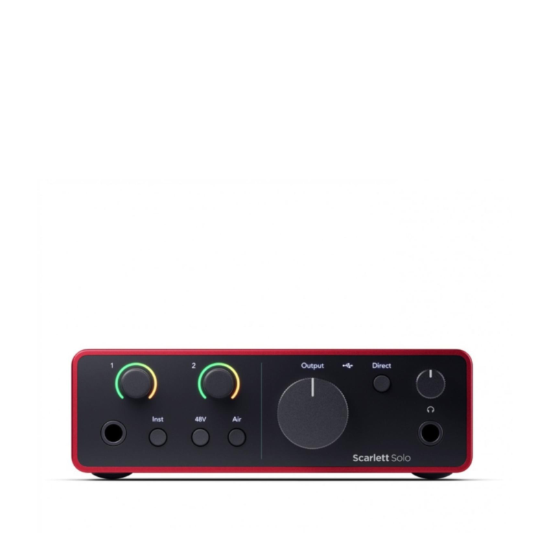 Focusrite Solo 4th Interfaccia Audio USB Scarlett | Idea Music Store