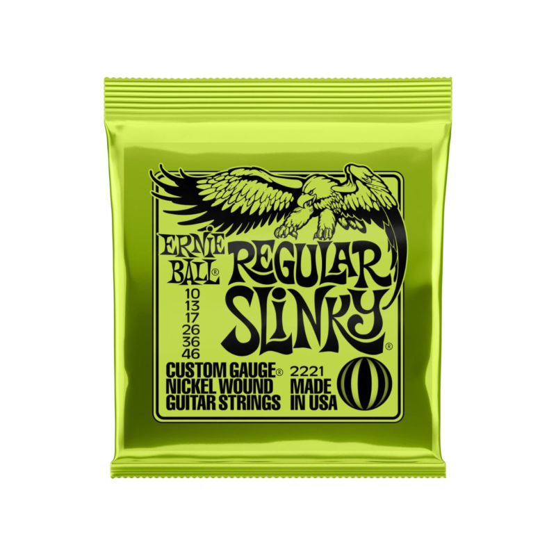 Ernie Ball 2221 Regular Slinky Corde Chitarra 10-46 | Idea Music Store