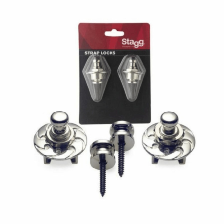 Stagg Security Lock System Cromato | Idea Music Store