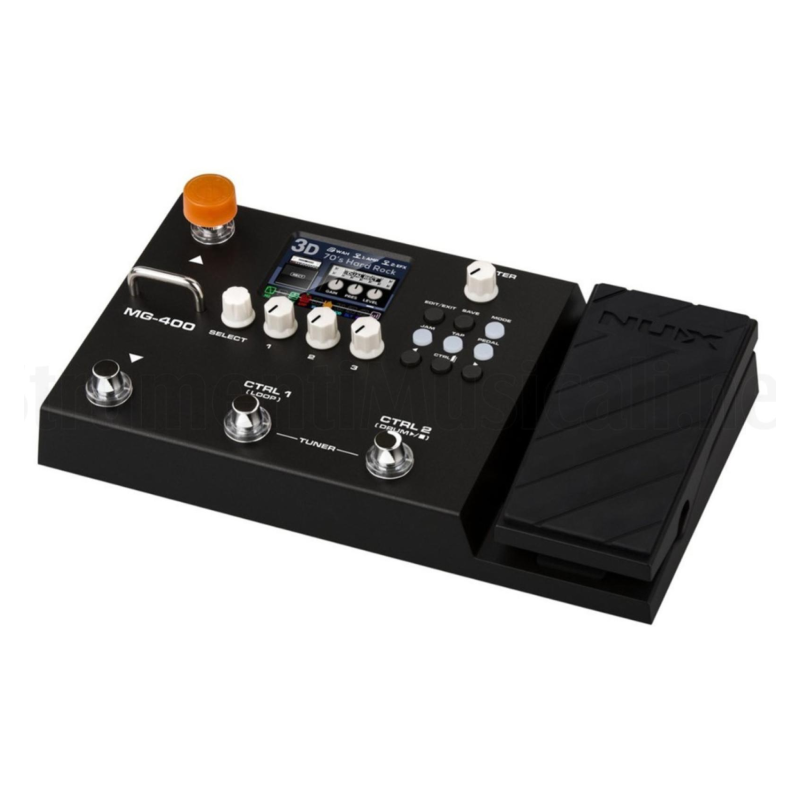 Nux MG-400 Pedaliera Multieffetto per Chitarra | Idea Music Store