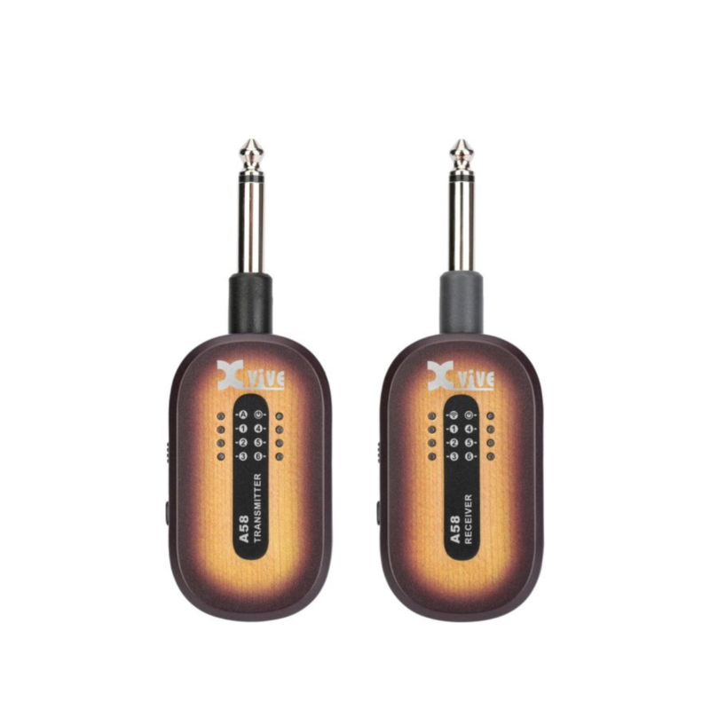 XVive A58 Sistema Wireless per Chitarra/Basso 5,8 Ghz Sunburst | Idea 