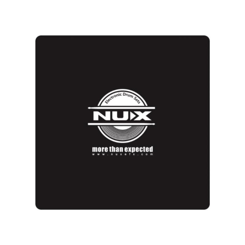 Nux Tappeto per Batteria Nero | Idea Music Store