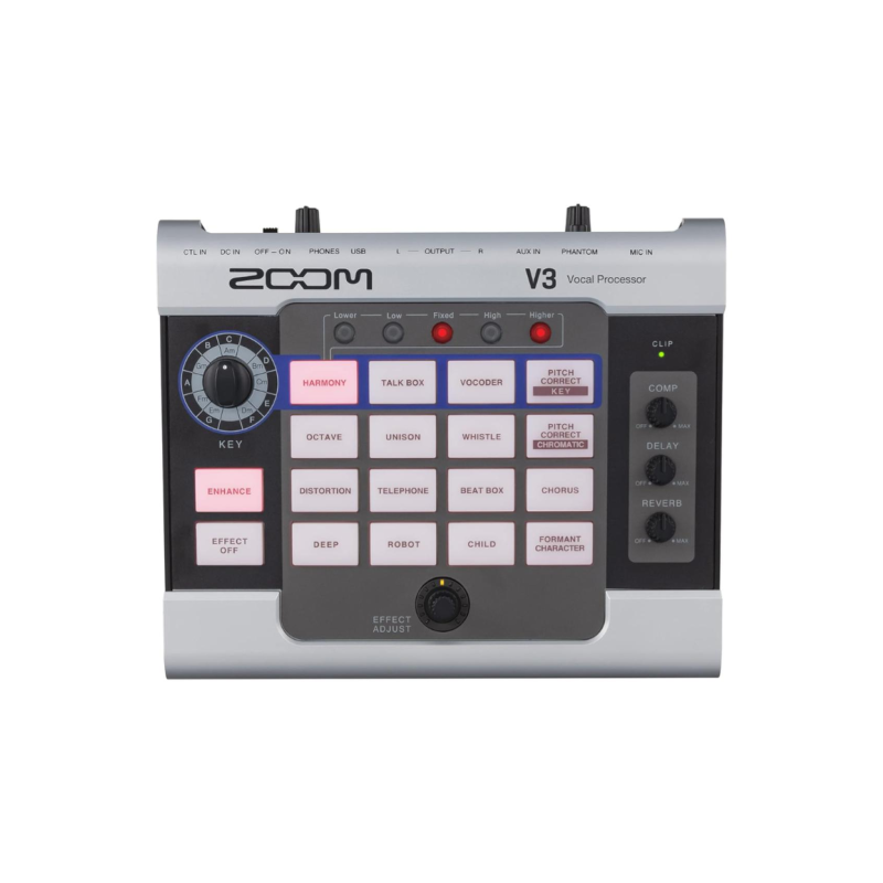 Zoom V3 Multieffetto Per Voce | Idea Music Store