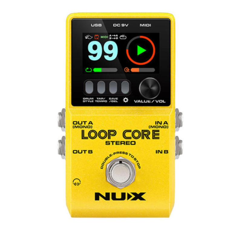 Nux Loop Core Stereo Pedalino per Chitarra Core Series Stompbox| Idea 