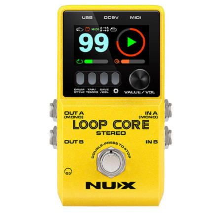 Nux Loop Core Stereo Pedalino per Chitarra Core Series Stompbox| Idea 
