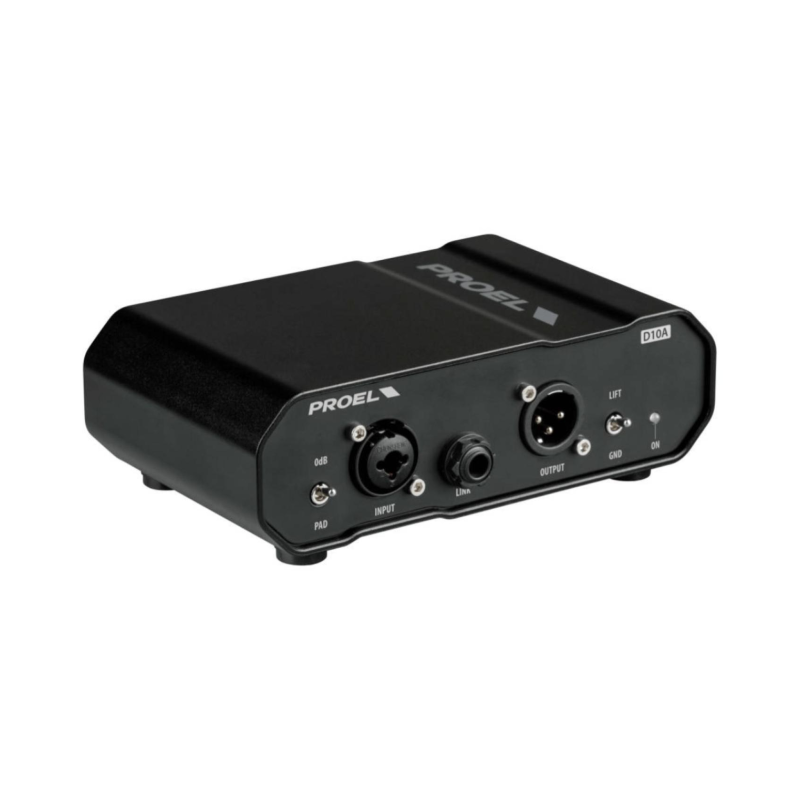 Proel D10A Direct Injection D.I. Box Attiva | Idea Music Store