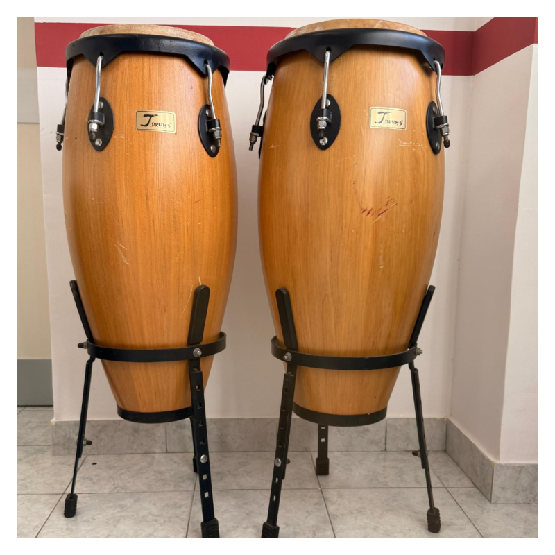 J Drums Coppia di Congas Supporto | Idea Music Store