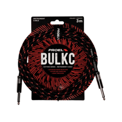 Proel BULK100CLU3BR Cavo Bulk Jack Mono Rosso Nero 3 mt | Idea Music S