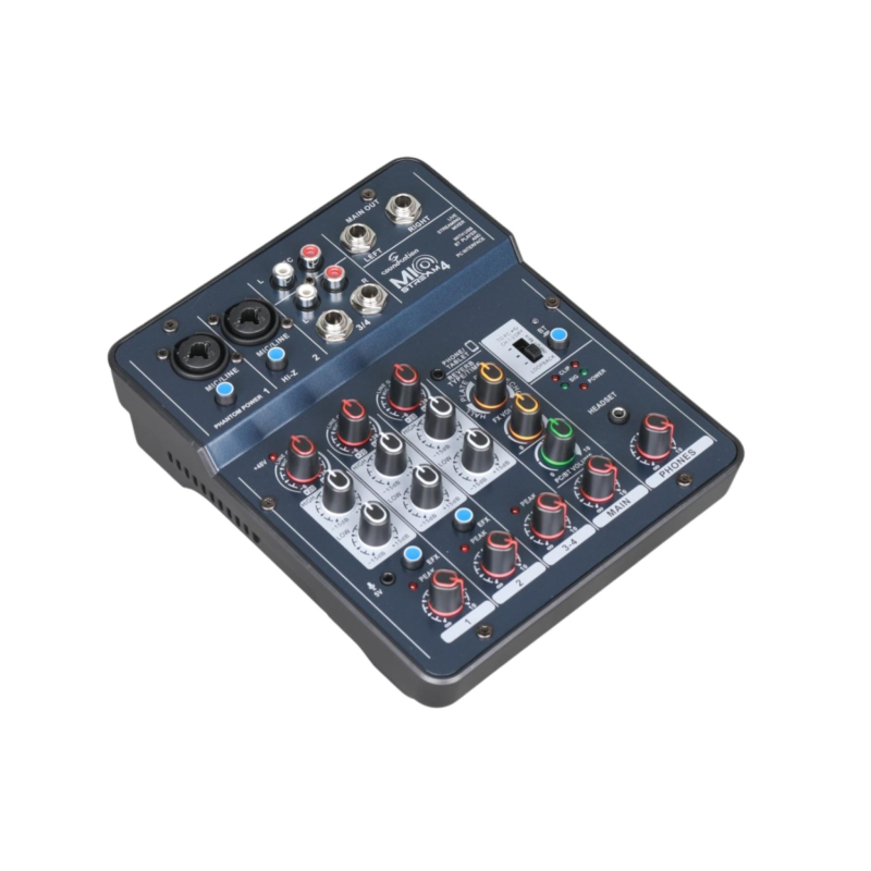 Soundsation MIOSTREAM 4 Mixer 4 Canali con Interfaccia USB e Bluetooth