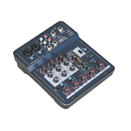 Soundsation MIOSTREAM 4 Mixer 4 Canali con Interfaccia USB e Bluetooth