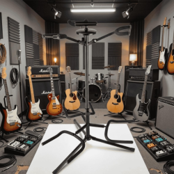 Soundsation SGS-220 Supporto Triplo per Chitarra e Basso Universale - 