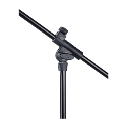 Soundsation SMICS-70-BK Asta Microfonica a Giraffa Professionale Nera 