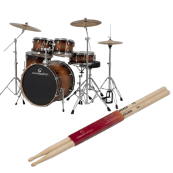 Soundsation SD-7AW Bacchette 7A in Acero Punta in Legno - Idea Music S