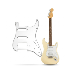 Soundsation SB-SWH-3W Battipenna Stratocaster 3 Strati SSH Bianco - Id