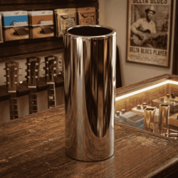 Fender Steel Slide 1 FCSS1 Slide in Acciaio Standard Medium - Idea Mus