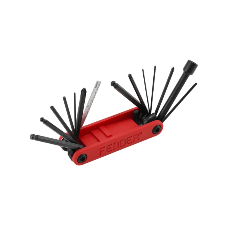 Fender Guitar/Bass Multi-Tool Strumento Multifunzione per Manutenzione