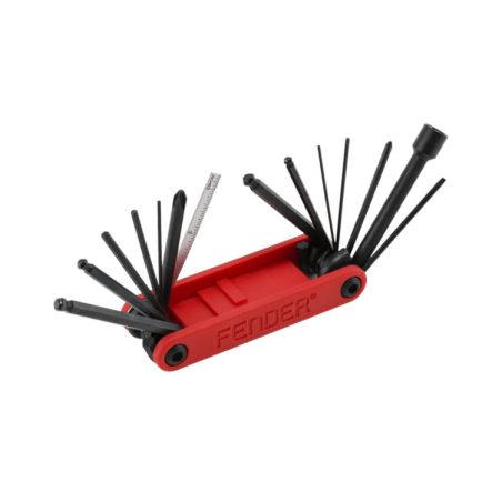 Fender Guitar/Bass Multi-Tool Strumento Multifunzione per Manutenzione