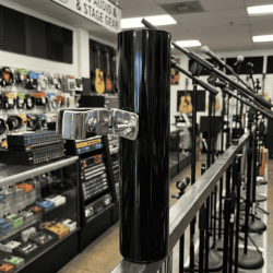 Peace DSD-3S Portabacchette Singolo per Asta Piatti Metallo - Idea Mus