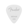 Fender 351 Shape Plettri per Chitarra White Medium - Set da 12 - Idea 
