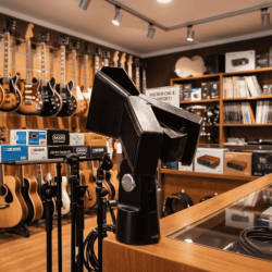 Soundsation SMCH-1 Supporto Microfono a Pinza in ABS Universale - Idea