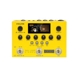 Nux Loop Core Stereo Looper Pedal 6 Ore Recording MIDI - Idea Music St
