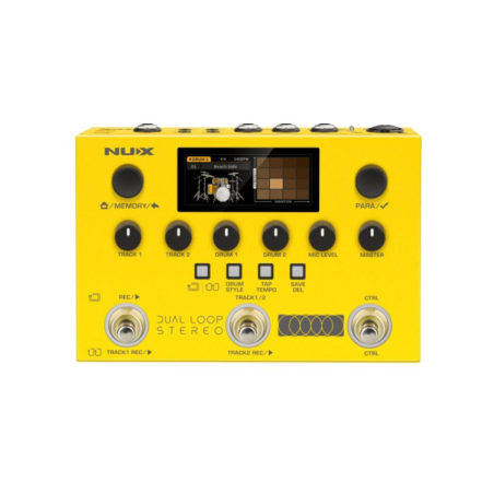 Nux Loop Core Stereo Looper Pedal 6 Ore Recording MIDI - Idea Music St